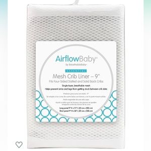 AirFlow Baby Mesh Crib Liner